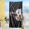 Football Player Celebration Beach Towel Super Soft & Absorbent Comfortable Lightweight