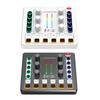 Sound Mixer Live Sound Card Voice Changer Podcast Equipment for Phone Gaming Karaoke Live Streaming/Podcasting/Gaming