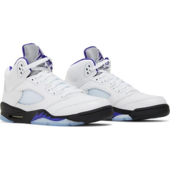 Air Jordan Retro 5  Dark Concord  GS 440888-141 Размер 3.5Y-7Y EU 36.5