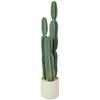 Artificial Cactus, 111 cm, Potted Plant, Green