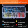 50 To 500Pcs Heat Shrink Solder Seal Wire Connectors Kit Waterproof Butt Electrical Terminalsinsulated Splice Marine Automotive