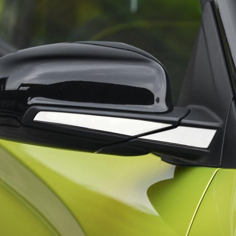 For Hyundai Kona Kauai Encino 2018 - 2025 Rearview Mirror Sticker Side Mirror Anti-Scratch Cover Trim Sticker Accessories
