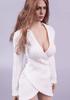 [TOYBARJAPAN] 16 Scale Figure Accessory  Compatible with TBLeague Body JO21X-23A Sexy Female White Cross V-Neck Sweater Outfit (Body, Head, and Shoes