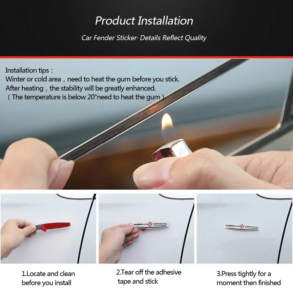 Pentru VOLKSWAGEN VW 2 buc. Autocolant Lateral Aripă Mașină Emblema Spate Decal pentru Volkswagen Touareg Passat Beetle Sharan Tiguan Caddy Jetta