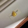Gold North Star Compass Pendant Necklace - Luxury Round Totem Disc with Clavicle Chain for Women