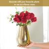 Drop Shape Metal Hammered Flower Vase for Home Decor,vase for Office Table Decorations,Modern vase,Gift for Festival,(Flowers Not Included)