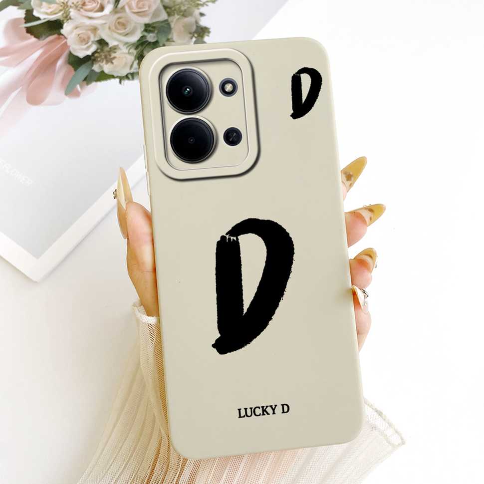 For Xiaomi Redmi 15C 5G Case Cover Lucky Letters Phone Case For Xiaomi Redmi 15C 15 C Redmi15C Redmi15 4G 5G Soft Fundas