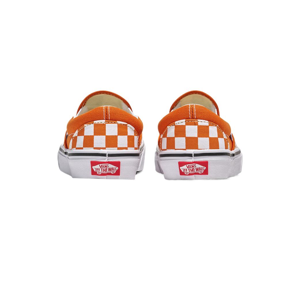 Vans CLASSIC SLIP ON Low top Skateboard Shoes Unisex Orange VN000D6Y52K