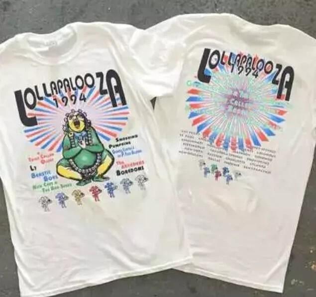 Lollapalooza Tour Shirt Lollapalooza Music Festival Vintage 1994 Tshirt Unisex T-Shirt XXXL