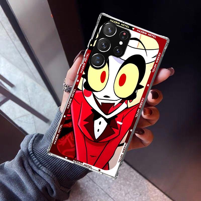 H-Hazbin Hotel Anime Phone Case For Samsung Galaxy S23 S24 S25 Edge S26 Ultra S22 + S21 Plus S20 FE Cover Silicone Print Shell G