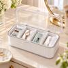 Dustproof Jewelry Organizer Box 4 Compartment Watch Display Case  Jewelry Storage