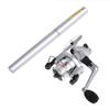 Ultra Short Pocket Rods Steelhead Fishing Rods Small Micro Mini Fishing Rods 1.1M Drum Reel Ice Fishing