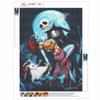 DIY Diamond Painting Canvas Jack and Sally Nightmare Design 5D Full Drill Art Creative Leisure Craft Home Decor Wall Pictures