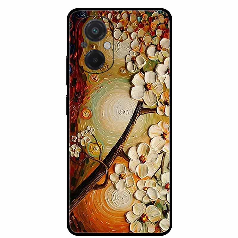 3D Präge Hülle Für Realme 12 lite 4G Handyhülle Blumen Silikon Weiche Rückabdeckung Für Realme C67 4G GT3 GT Neo5 240W 5G Hülle C 67