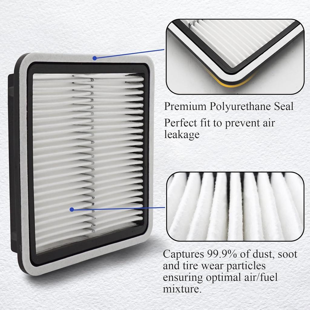 CA9997 Engine Air Filter For Subaru 2008-2016 Impreza,2009-2018 Forester,2005- Legacy,2005- Outback,2013- WRX,2006-2007 B9 Tribeca,2016-2017