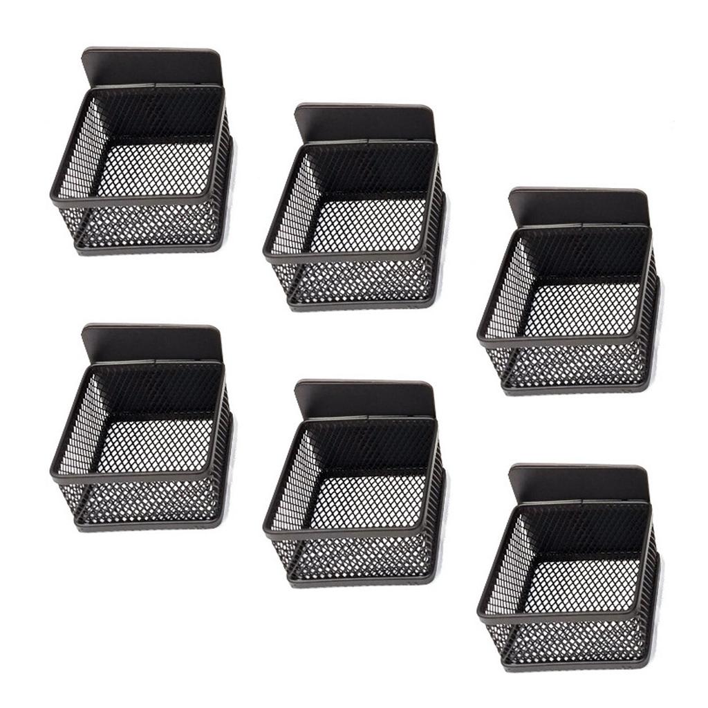 6PCS Magnetic Tea Bag Metal Tea Storage Box Holder for Fridge Kitchen Countertop Cabinet Pantry