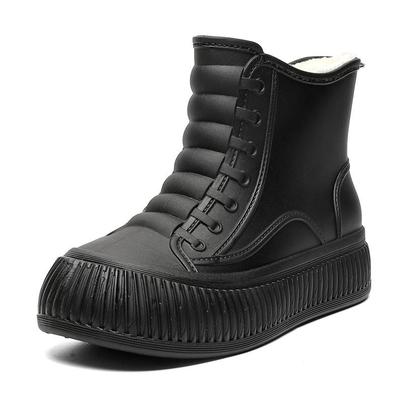 Rain Shoes Women's Rain Boots Water Boots Non-slip Fashion Water Shoes Rubber Shoes Women's Waterproof Shoes
