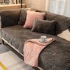 Milk Fiber Winter Plush Sofa Cushion Winter Thickening Cushion Shaped Simple Modern Full Cover Cloth