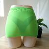 S Candy Color Sexy Tight Pencil Cute Skirt See Through Micro Mini Skirt Transparent Club Dance Skirt Erotic Wear Fx1010