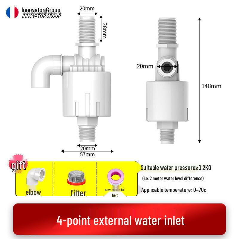 Automatic Float Valve for Tank Water Level Control