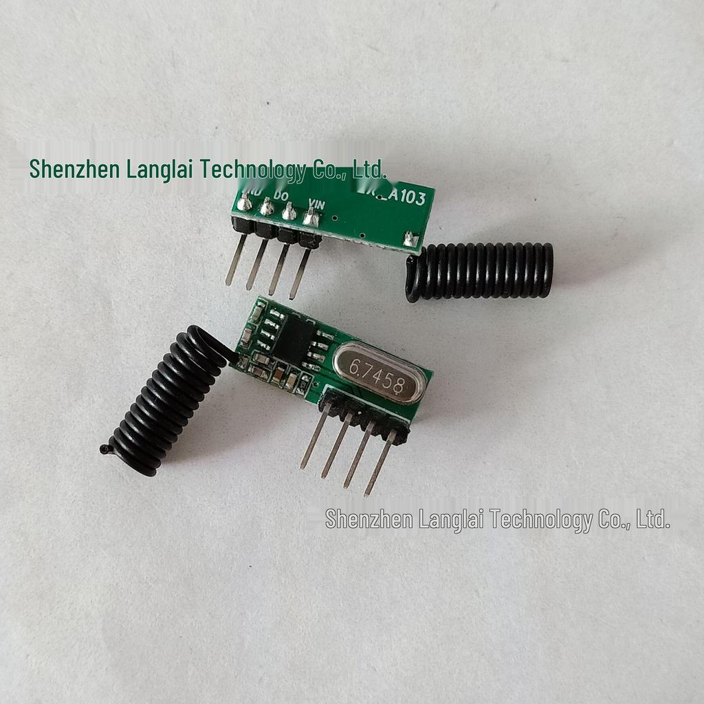 RX480 Wireless Receiver Module, 315M/433M Signal and Remote Control Receiver.