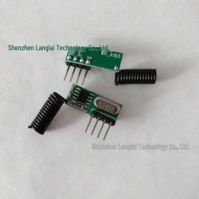 RX480 Wireless Receiver Module, 315M/433M Signal and Remote Control Receiver.