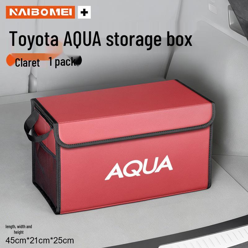 Foldable Trunk Storage Box for Toyota AQUA - Interior Accessory