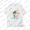 MINISO Summer Cute Cartoon Crayon Shin-chan & Sakurada Nini Print Couple T-shirt For Men Women Cotton Tees Casual Fashion Tops