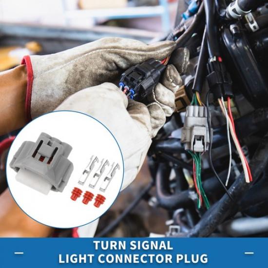 

Turn Signal Light Connector Plug No9098011020 for Toyota Tacoma 1997- 1 Set