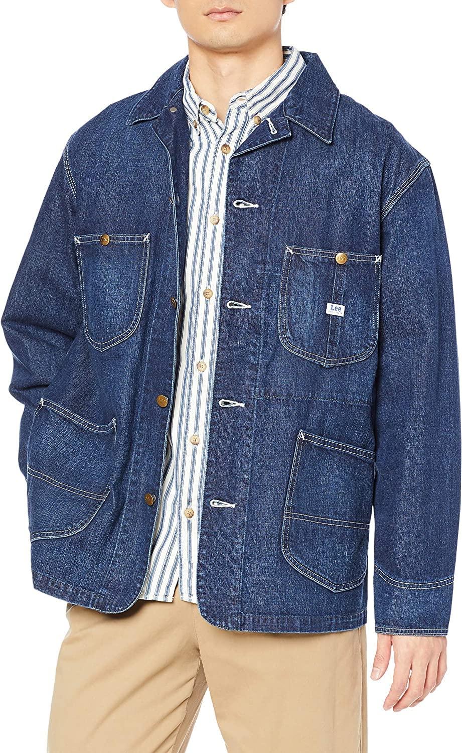 

Внешний комбинезон джинсовая куртка Loco Blouson LT0659 синий [Lee] синий