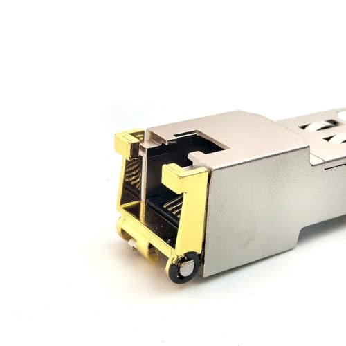 FiberMall SFP Module RJ45 1000BASE-T, Gigabit Optical Transceiver, Transmission Up To 100m, Hot-Pluggable, Low Power Consumption, High Reliability, Co