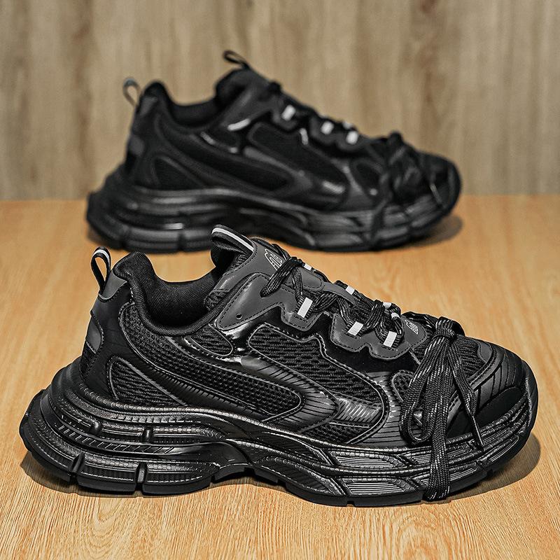 Darth Vader Men's Shoes 2025 New Summer Mesh Breathable High-end Men's Casual Sports Platform Dad Trendy Shoes