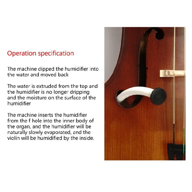 Cello Panel Sound Hole Humidifier F-Hole Humidifier Moisture Maintenance Tool