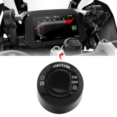 Gumowa osłona wyłącznika startowego z jednym klawiszem do BMW R1200GS LC/Adventure 2013-2019 czarna