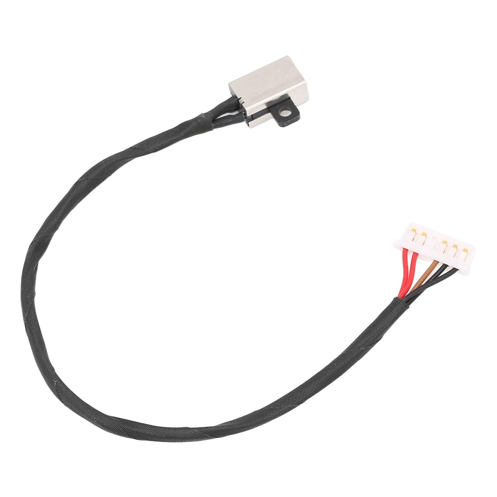 Кабель-замена разъема питания постоянного тока Металлическое гнездо разъема питания постоянного тока для Dell для Inspiron 15 3551 3552 3548 3558 450.030060001