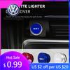 2026 Hot For Volkswagen VW Car Aluminum Cigarette Lighter Button Plug Dust Cover For VW Golf GTI Jetta Mk5 Mk6 CC Golf 5 7 Tigua