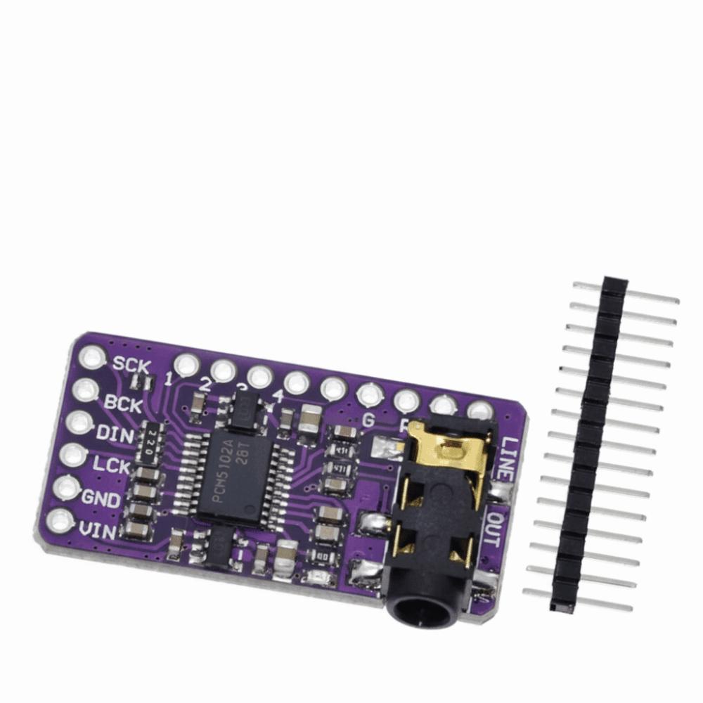 Digital Audio I2S Player Module PCM5102A DAC PCM5102A I2S Module PCM5102 Audio Board  Raspberry Pi
