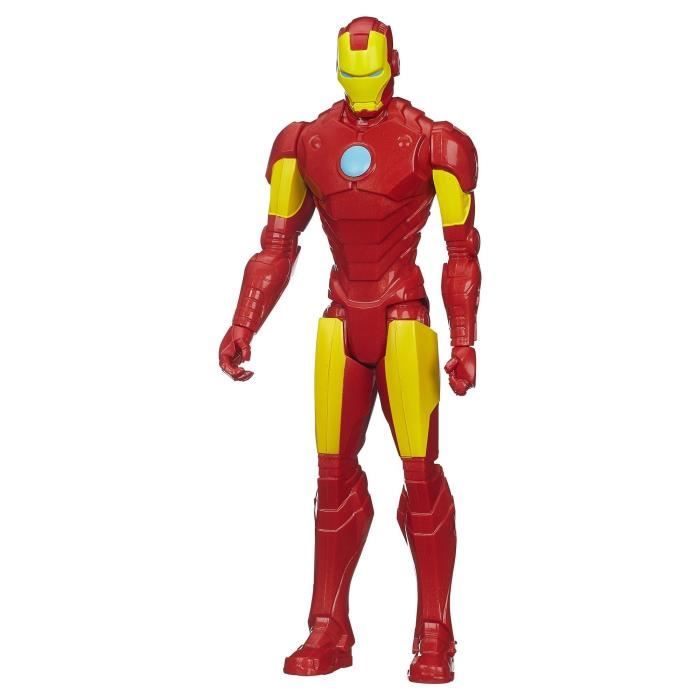 Figurine Iron Man 30cm - HASBRO - Avengers - Articulée - Garçon 4 Ans Et Plus