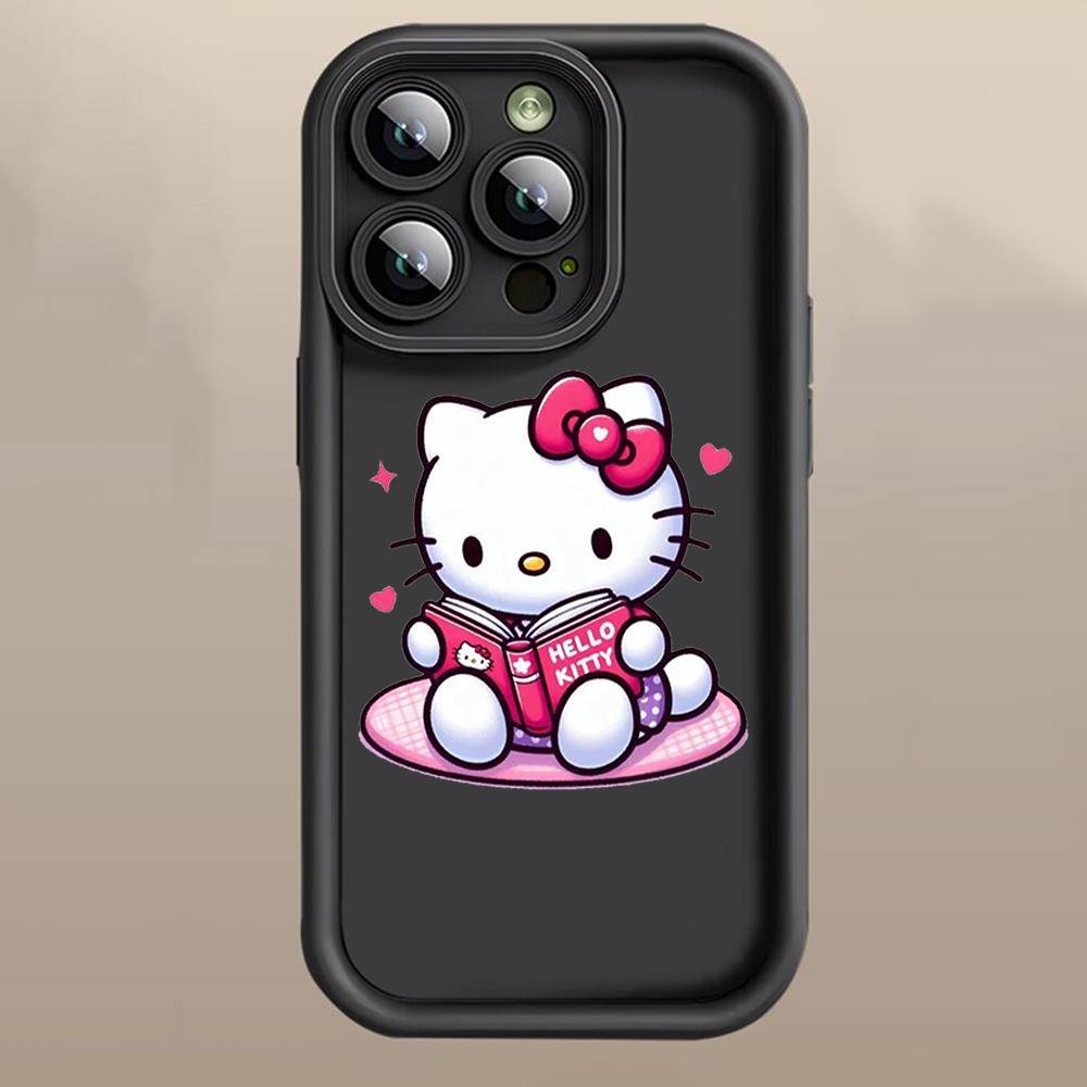 Чехол D-9 Hello Kitty для iPhone 15 14 13 12 8 Plus Samsung S24 S23 Ultra A04S A05S Huawei P40 P50 P60 Nova 11 Pro Max OPPO A17K Reno 10