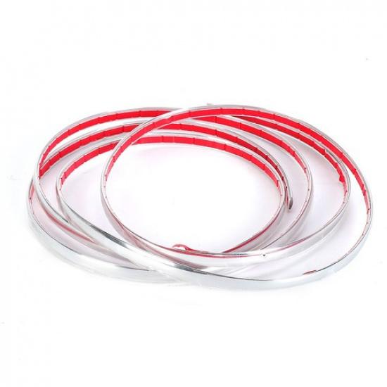 Chrome Trim Molding 5/16(8mm) Car Roof Door Side Decorate Protector Strip
