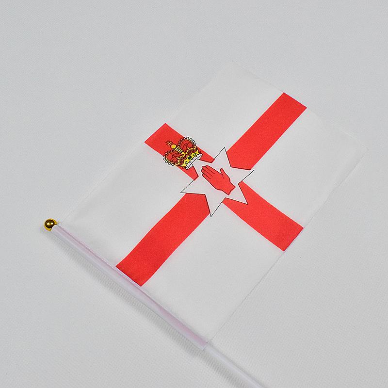 Northern Ireland 10pieces of 14*21cm hand-waving flags