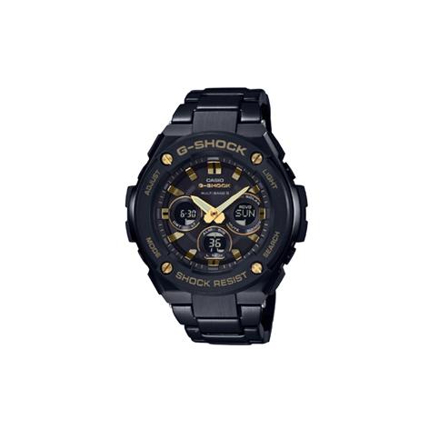 CASIO Men G-STEEL Series Black Watch GST-W300BD-1APR Black Gold