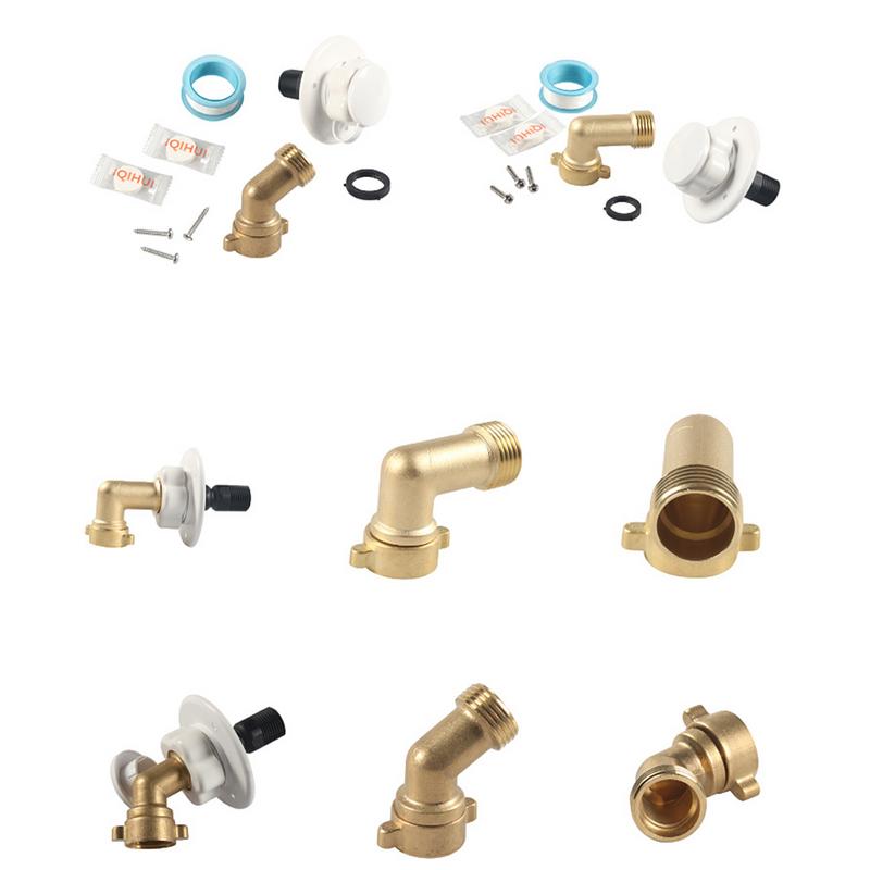 City Water Connection For RV Threaded Trailer Water Inlet RV Water Inlet Connection Sturdy City Water Fill Inlet Flange RV City