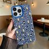 Ghost Face Pattern Shockproof Phone Case for Iphone 16 15 14 13 12 11 Pro Max/Mini Anti-Scratch Premium Hard Cover