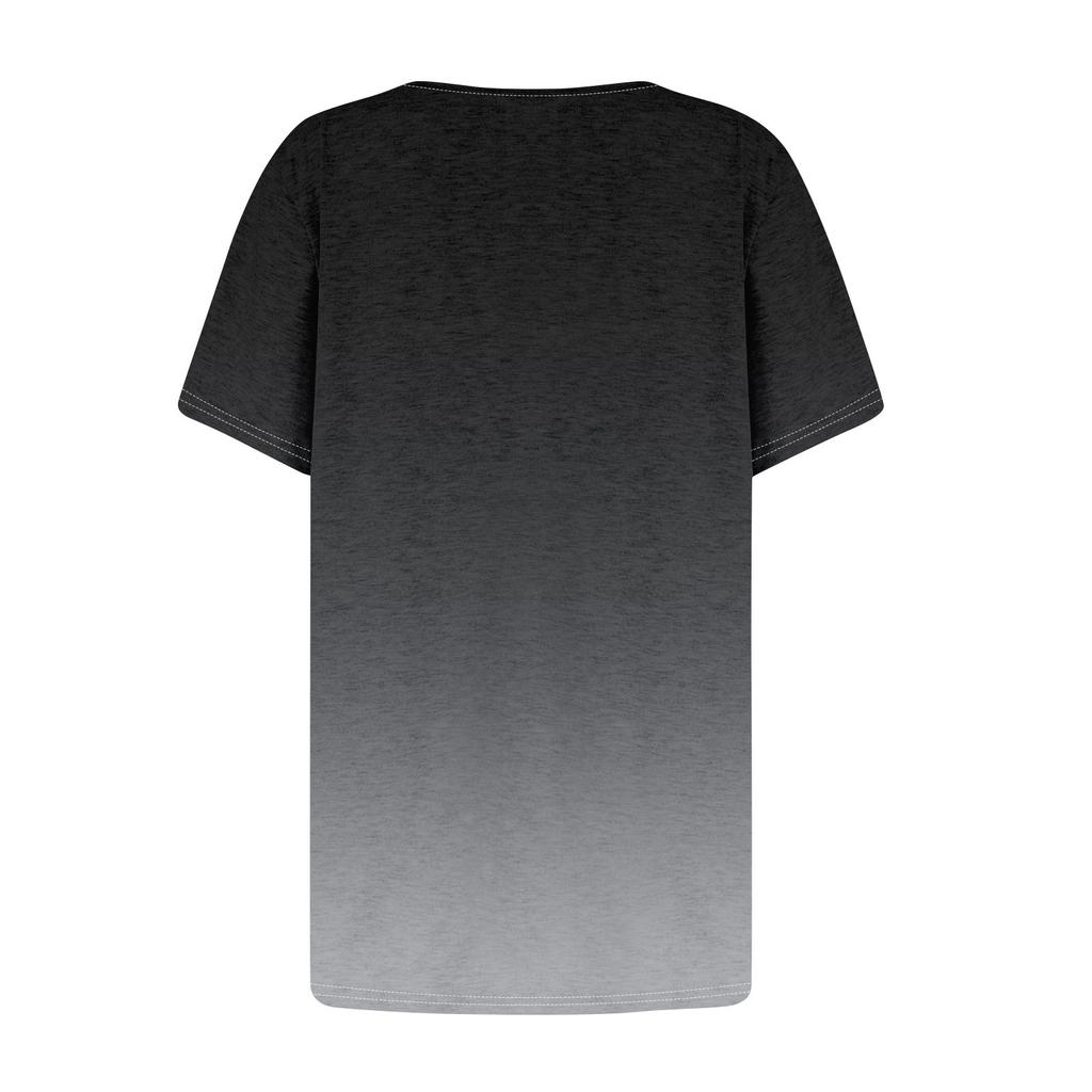 Sommeroberteile für Frauen Print für Frauen O-Kragen Kurzarm Bequeme Damenoberteile T-Shirts