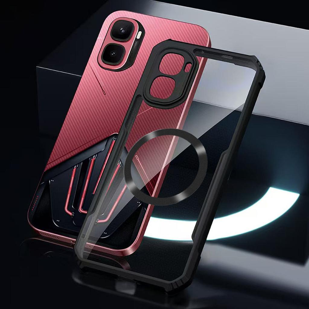 Custodie magnetiche ultrasottili per telefono per infinix GT 50 30 20 10 Pro Plus 5G 5G+ Custodia Semplice TPU Resistente Protezione antigraffio Copertura 02
