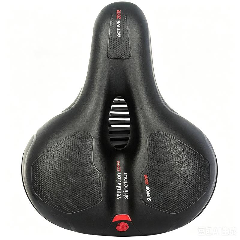Women'S Men'S Absorbing Bike Seat Comfortable Thickened Super Soft Mountain Bike Seat Universal Bicycle Accessories