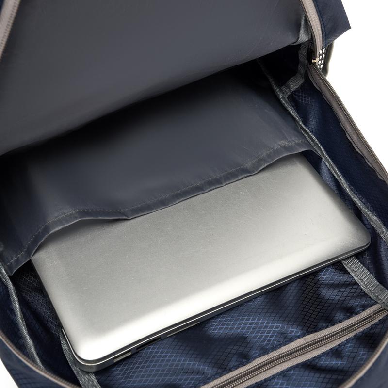 Men's and Women's Nylon Foldable Backpack Casual and Simple Large Capacity Waterproof Travel Bag