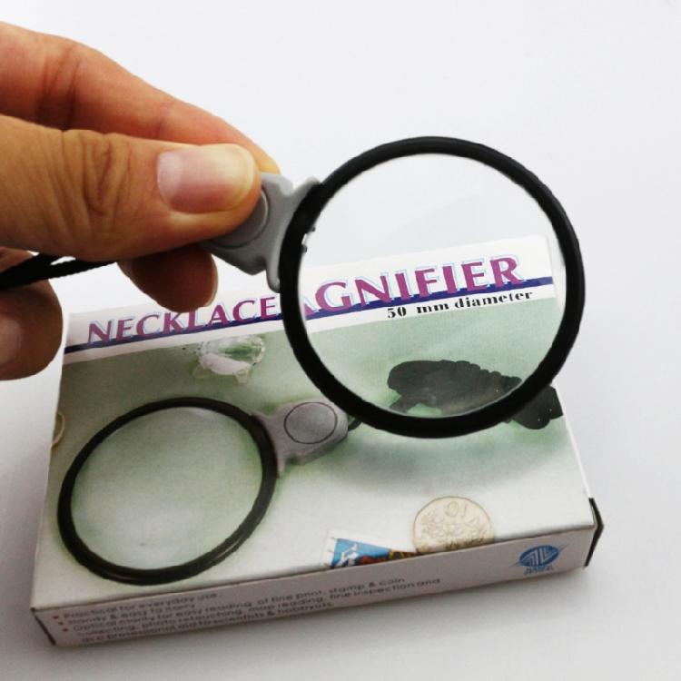 Magnifying Monocle-Lens Hanging Loupe Magnifier Pendant Old Man Reading Glasses