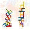 Stacking Chairs Creative Building Blocks, Colorful Mini, Indoor Tabletop Educational Game